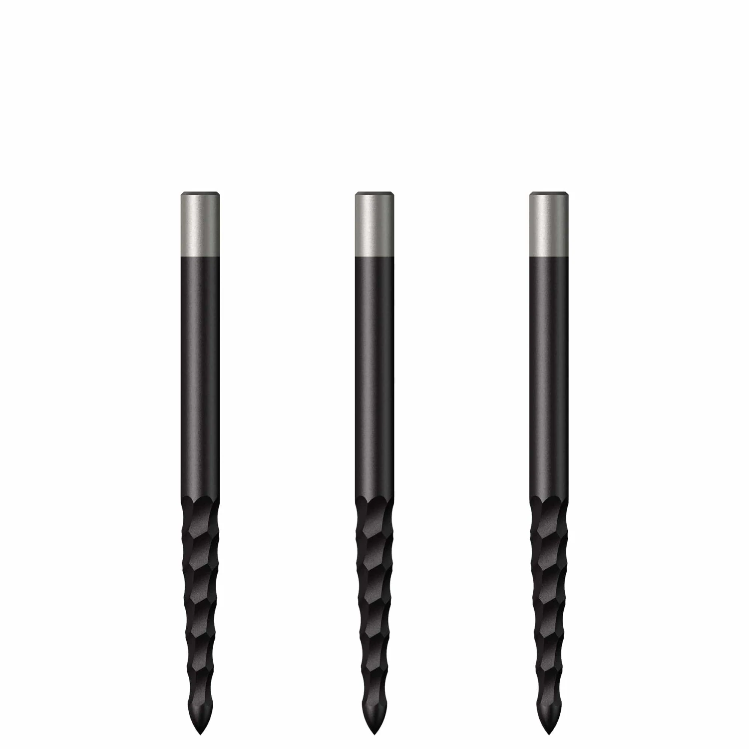 *Mission Lunar FS Dart Points - Spare Points - Rough Cut - Black 6 *Mission Lunar FS Dart Points - Spare Points - Rough Cut - Black - Image 6
