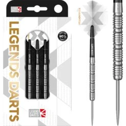 Legend Darts - Steel Tip - 90% Tungsten - Pro Series - V17 - Quad Ring