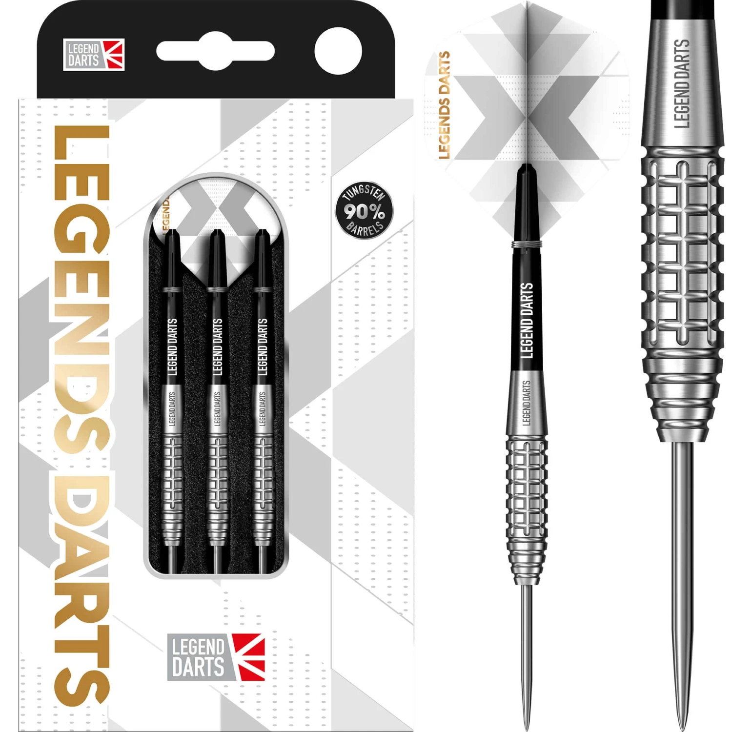 Legend Darts - Steel Tip - 90% Tungsten - Pro Series - V9 - Bullet 1 Legend Darts - Steel Tip - 90% Tungsten - Pro Series - V9 - Bullet