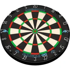 Mission Samurai Infinity Dartboard - Professional Board - Black Ring -Dart Shop Mission Samurai Infinity Dartboard 03