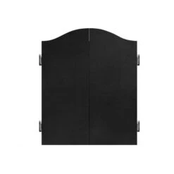 Mission Home Darts Centre - Cabinet, Dartboard, 6 Darts - Plain Black -Dart Shop MissionHomeCentreBlackBoard2