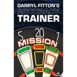 Dart Shop 39 Mission Darryl Fittons Accuracy Trainer - Training Aid - 3 Levels - (2 Sets)