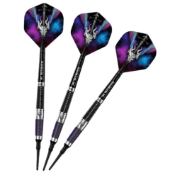 Mission Occult Darts - Soft Tip - 90% - Black & Coral PVD -Dart Shop OCCULT TUNGSTENSOFTDART5