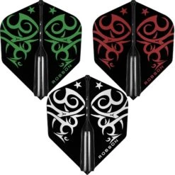 Robson Plus Dart Flights - For All Shafts - Std No2 - Tribe