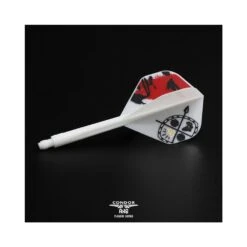 Condor AXE Dart Flights - Devon Petersen - Standard - African Warrior - Inspiration 3 - White -Dart Shop P CN367X PA Parent 3