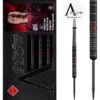 Dynasty Darts - Black Line - Steel Tip - Boris Krcmar - Boris 2 - Black & Red - 20g