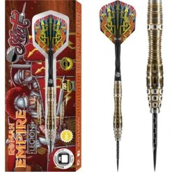 Shot Roman Empire Legion Darts - Steel Tip - Black & Gold