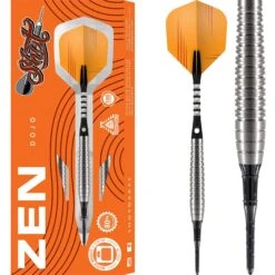 Dart Shop 14 Shot Zen Series - Soft Tip Tungsten Darts - Dojo