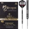 *Cuesoul - Steel Tip Tungsten Darts - Dragon - Black