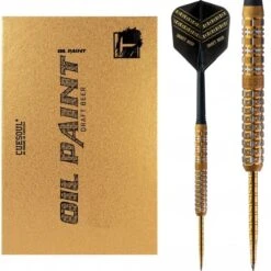 *Cuesoul - Steel Tip Tungsten Darts - Draft Beer - Oil Paint Finish - 23g