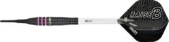 One80 Raise B Darts - Soft Tip - Black - Pink Rings -Dart Shop P D2908X PA Parent 4
