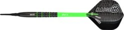 One80 Raise B Darts - Soft Tip - Black - Green Rings -Dart Shop P D2912X PA Parent 4
