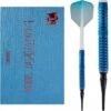 *Cuesoul - Soft Tip Tungsten Darts - Blue Cocktail - Oil Paint Finish