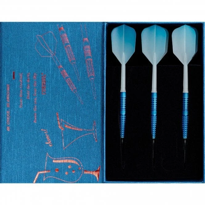 *Cuesoul - Soft Tip Tungsten Darts - Blue Cocktail - Oil Paint Finish 2 *Cuesoul - Soft Tip Tungsten Darts - Blue Cocktail - Oil Paint Finish - Image 2