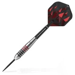 Darts Corner Astrofire Darts - Steel Tip - Knurled - Black & Red -Dart Shop P D3570X PA Parent 7