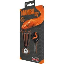 BULL'S Mamba 97 Darts - Soft Tip - M2 - Black Titanium -Dart Shop P D5065X PA Parent 1