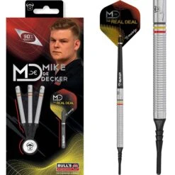 BULL'S Mike De Decker Darts - Soft Tip - The Real Deal