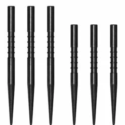 Datadart Shark Dart Points - Precision Steel Tip - Black
