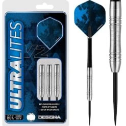 Designa Ultralites V2 Darts - Steel Tip - M4 - Micro Scallop