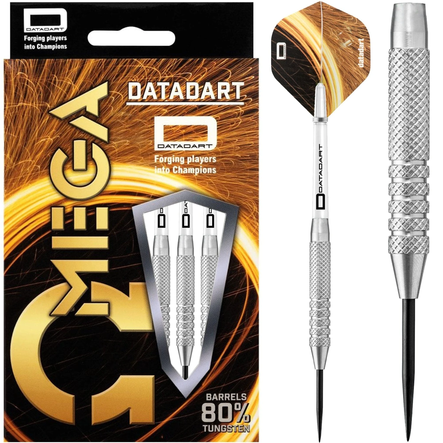 Datadart Omega Darts - Steel Tip - Standard - S12 - 26g 1 Datadart Omega Darts - Steel Tip - Standard - S12 - 26g