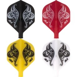 Cuesoul - Tero Flight System - Dart Flights - AK4 - Standard - Flower