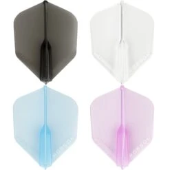 Robson Plus Dart Flights - For All Flights - Std No6 - Crystal