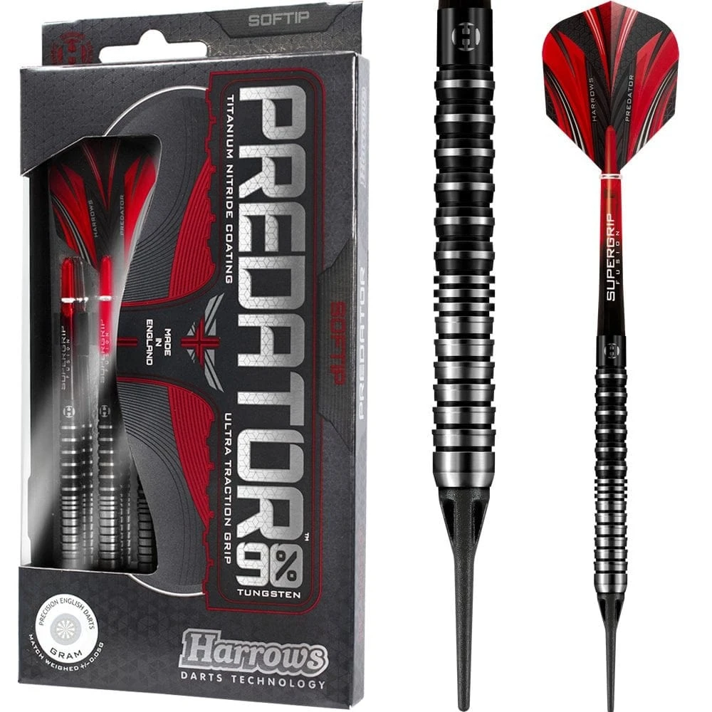 *Harrows Predator Darts - Soft Tip Tungsten 1 *Harrows Predator Darts - Soft Tip Tungsten