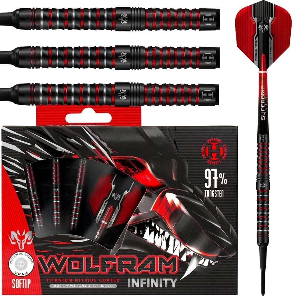 Harrows Wolfram Darts - Soft Tip Tungsten - Infinity 3 Harrows Wolfram Darts - Soft Tip Tungsten - Infinity - Image 3