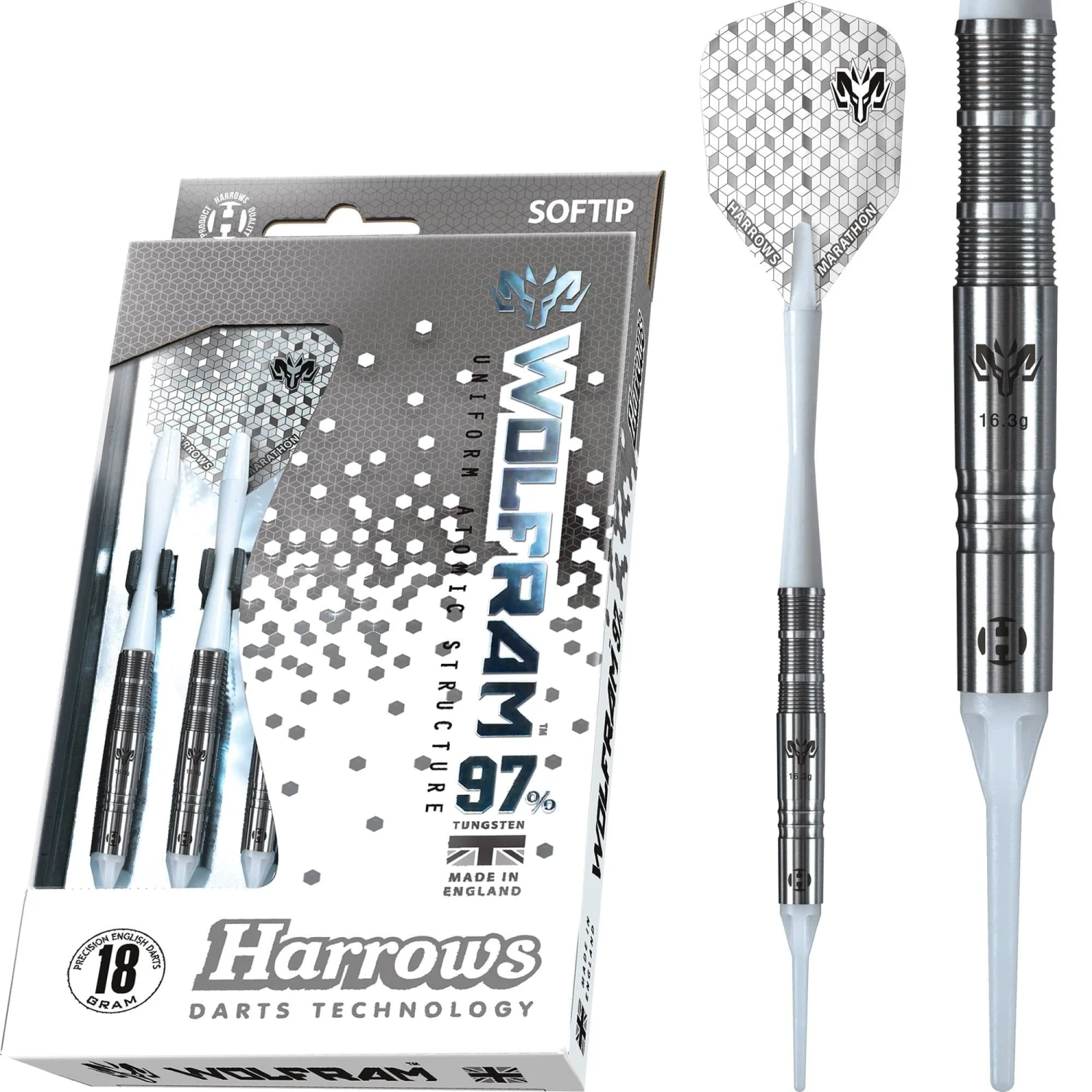 *Harrows Wolfram Darts - Soft Tip Tungsten - Ram 1 *Harrows Wolfram Darts - Soft Tip Tungsten - Ram