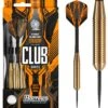 Harrows Club Brass Darts - Steel Tip - Solid Precision Brass - S06 - 22g