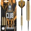 Harrows Club Brass Darts - Steel Tip - Solid Precision Brass - S08 - 23g