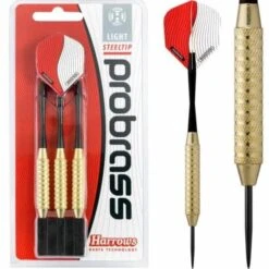 Harrows Pro Brass Darts - Steel Tip - Solid Precision Brass - Heavy