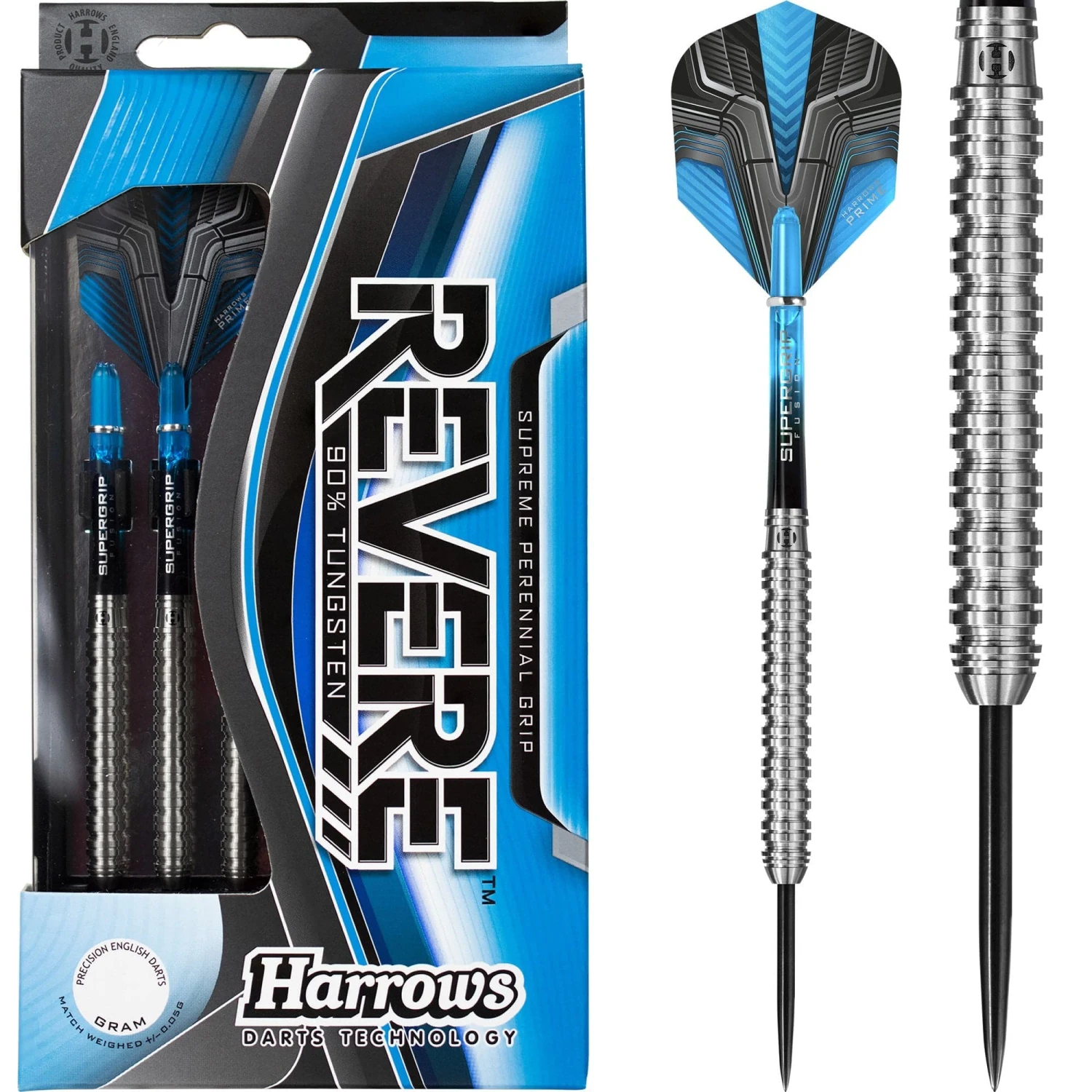 Harrows Revere Darts - Steel Tip - Ringed 1 Harrows Revere Darts - Steel Tip - Ringed
