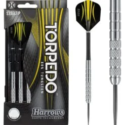 Harrows Torpedo Darts - Steel Tip - Front Knurl