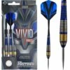Harrows Vivid Darts - Steel Tip Brass - Blue