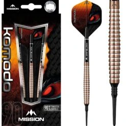 *Mission Komodo RX Darts - Soft Tip - Shark - M4 - Rose Gold