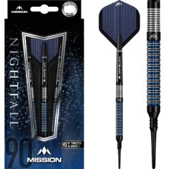 Mission Nightfall Darts - Soft Tip - M1 - Straight Ring