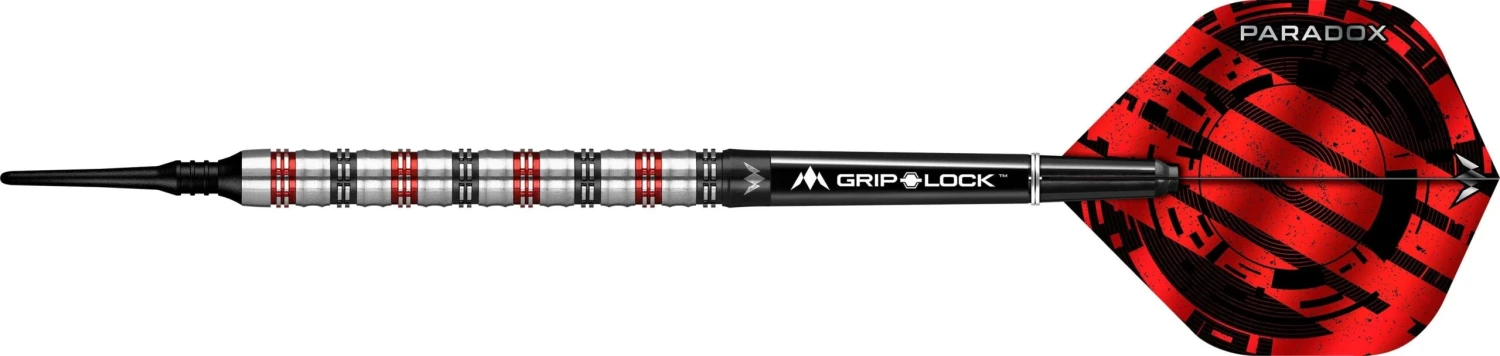 *Mission Paradox Darts - Soft Tip - Straight - M1 - Electro Black & Red 7 *Mission Paradox Darts - Soft Tip - Straight - M1 - Electro Black & Red - Image 7