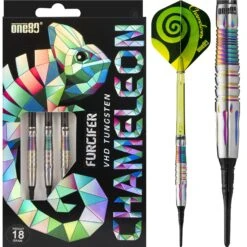 One80 Chameleon Darts - Soft Tip Tungsten - Furcifer