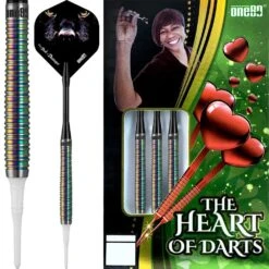 *One80 Deta Hedman VHD Darts - Soft Tip Tungsten - Hand Made