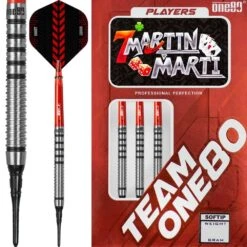 *One80 Martin Marti Darts - Soft Tip Tungsten - Travis