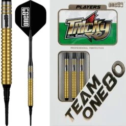 One80 Richie Edwards Darts - Soft Tip Tungsten - Tricky