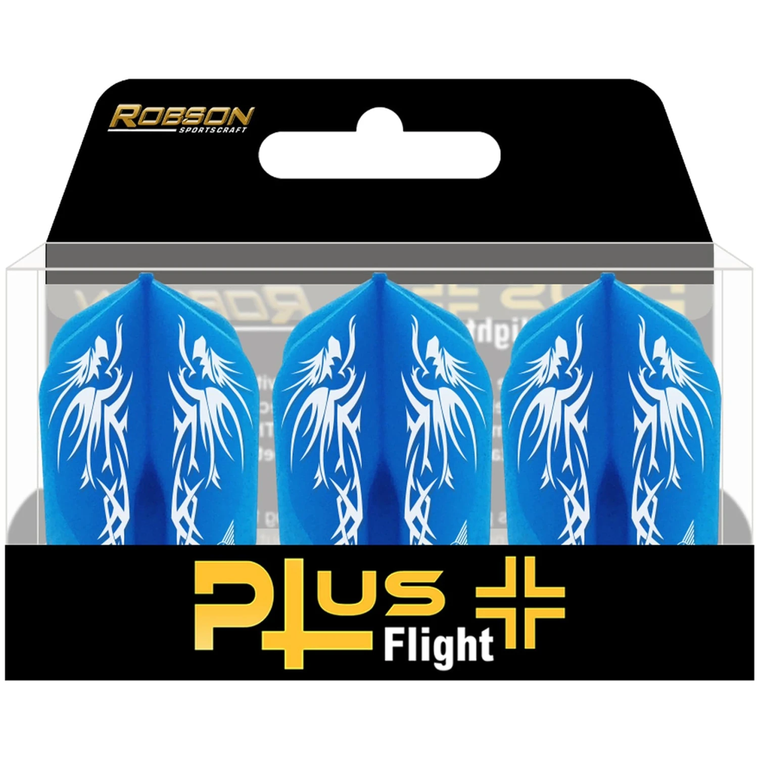 Robson Andy Baetens Dart Flights - For All Shafts - Std No2 - Blue 4 Robson Andy Baetens Dart Flights - For All Shafts - Std No2 - Blue - Image 4