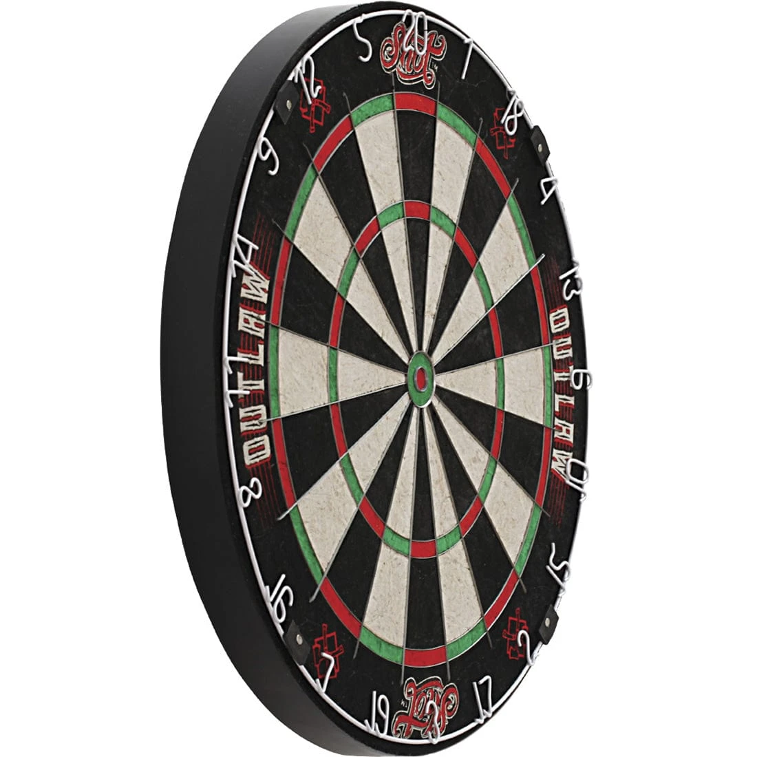 Shot Outlaw Dartboard - Quality Sisal - Tournament Size 2 Shot Outlaw Dartboard - Quality Sisal - Tournament Size - Image 2