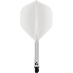 Shot Flight Deck - One Piece Dart Flight And Shaft System - Clear -Dart Shop Shot Flight Deck Dart Flights Clear 3
