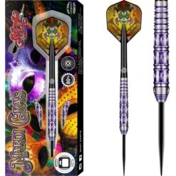 Shot Americana Darts - Steel Tip Tungsten - Mardi Gras