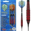 Shot Mystic Darts - Soft Tip - Coated Brass - Red Ring - 18g