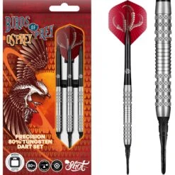 Shot Birds Of Prey Darts - Soft Tip Tungsten - Osprey