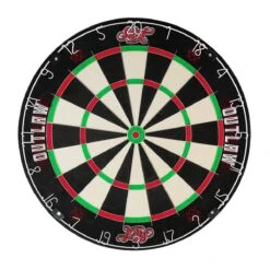 Shot Outlaw Dartboard - Quality Sisal - Tournament Size