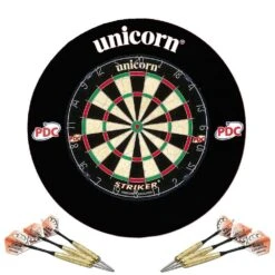 Unicorn Striker Surround & Striker Dartboard Home Darts Centre -Dart Shop UN SU STK SET BK 1
